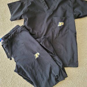 Purdue scrub set